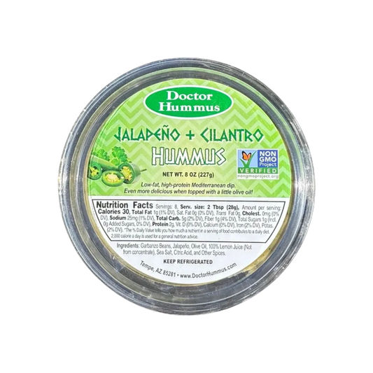 Jalapeño + Cilantro Hummus